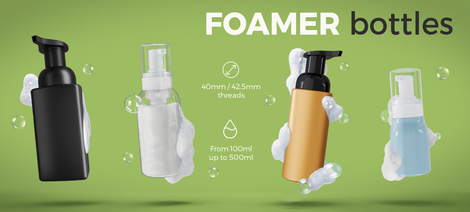Foamer bottles
