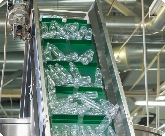 Preforms on the PetRing production line
